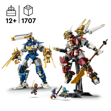 LEGO® NINJAGO® 71870 Die Zwillings-Titanmechs