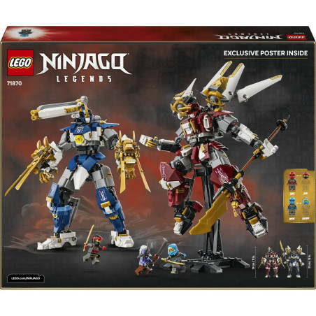 LEGO® NINJAGO® 71870 Die Zwillings-Titanmechs