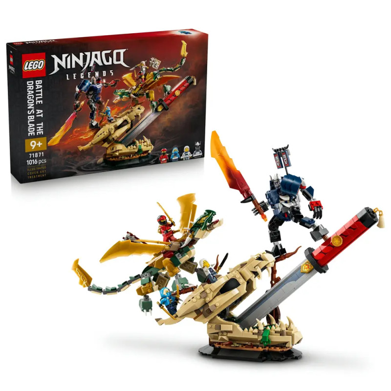 LEGO® NINJAGO® 71871 Showdown auf der Drachenklinge
