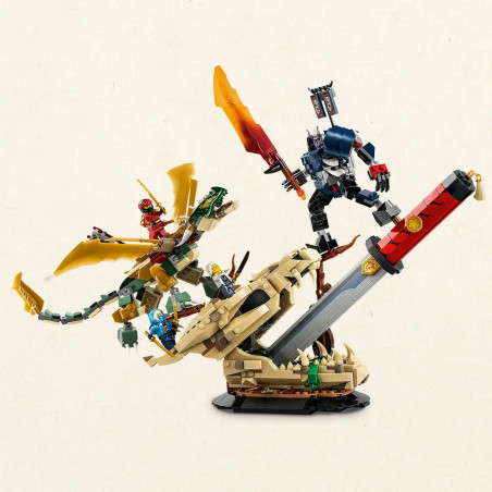 LEGO® NINJAGO® 71871 Showdown auf der Drachenklinge