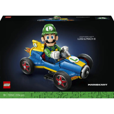 LEGO® Super Mario 72050 Mario Kart™: Luigi   Turboflitzer
