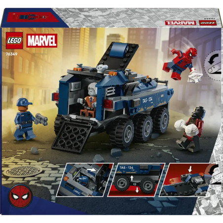 LEGO® Marvel Super Heroes™ 76349 Spider-Man Jagt den Gefängnistransporter