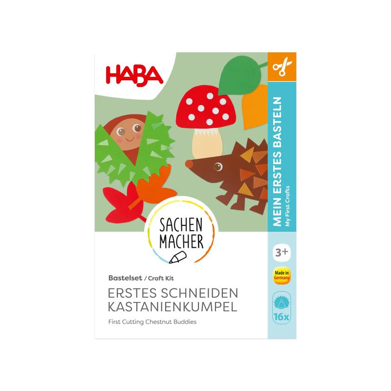 Bastelset - Erstes Schneiden Kastanienku