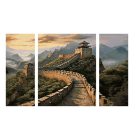 Schipper Malen nach Zahlen: Die Chinesische Mauer – Weltwunder selbst malen (4000887929346)