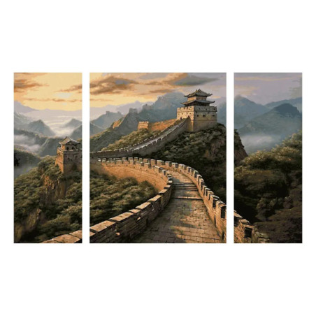 Schipper Malen nach Zahlen: Die Chinesische Mauer – Weltwunder selbst malen (4000887929346)
