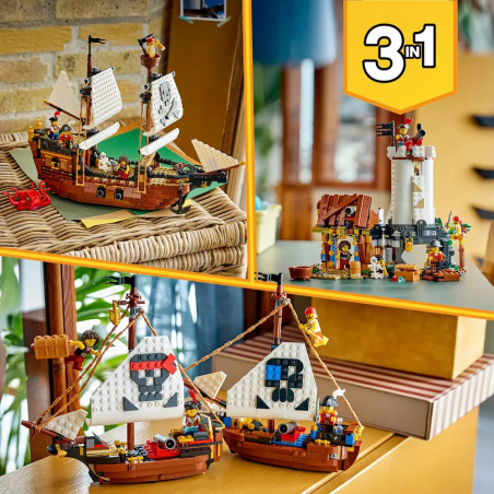 LEGO® Creator 31387 Legendäres Piratenschiff