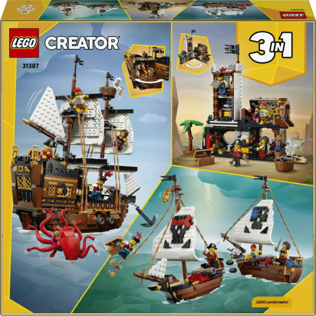 LEGO® Creator 31387 Legendäres Piratenschiff