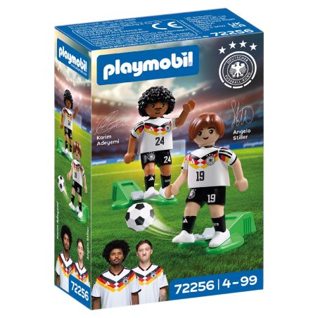 PLAYMOBIL DFB Spielerset Adeyemi & Stiller – Fußball-Spaß für Kinder ab 4 J.