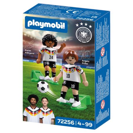 PLAYMOBIL DFB Spielerset Adeyemi & Stiller – Fußball-Spaß für Kinder ab 4 J.