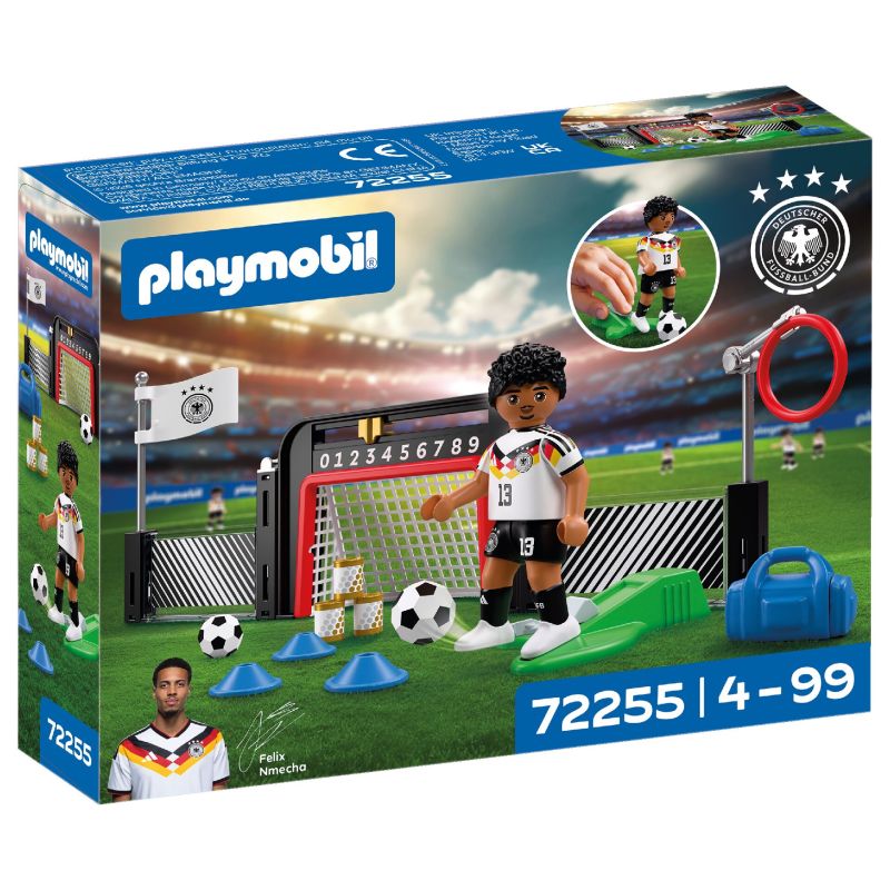 PLAYMOBIL DFB Trainings-Station Nmecha – Fußball-Training für Kinder ab 4 J.
