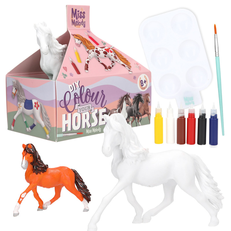 Depesche Miss Melody Colour your Horse | Kreatives Malbuch | Für Pferdefans!