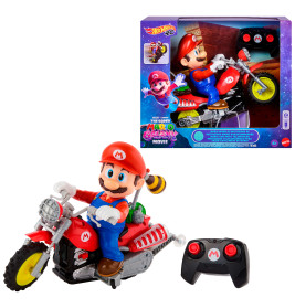 Mattel Hot Wheels Mario Kart Project Santa RC: Ferngesteuerter Rennwagen | 2.4 GHz | Ab 5 Jahren!