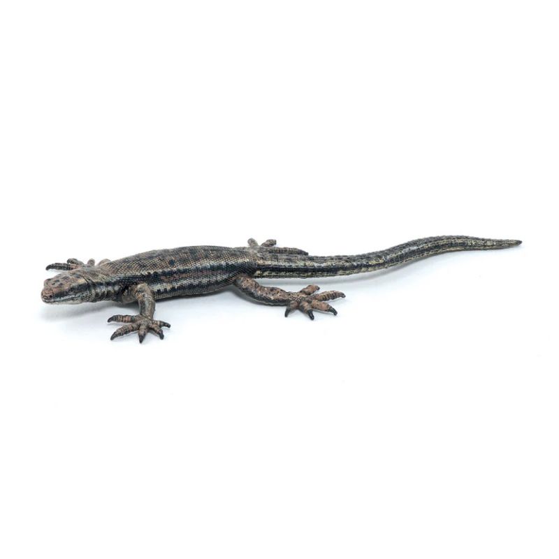 Papo Spielfigur Gemeine Eidechse | Naturgetreu handbemalt | Realistische Reptilienfigur zum Spielen & Sammeln