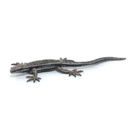 Papo Spielfigur Gemeine Eidechse | Naturgetreu handbemalt | Realistische Reptilienfigur zum Spielen & Sammeln