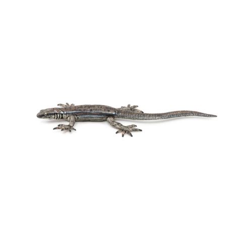 Papo Spielfigur Gemeine Eidechse | Naturgetreu handbemalt | Realistische Reptilienfigur zum Spielen & Sammeln