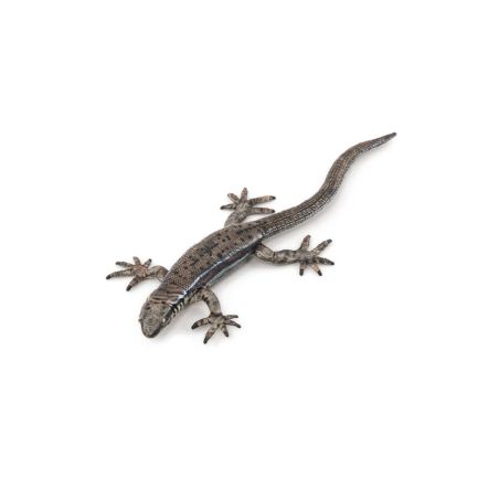 Papo Spielfigur Gemeine Eidechse | Naturgetreu handbemalt | Realistische Reptilienfigur zum Spielen & Sammeln