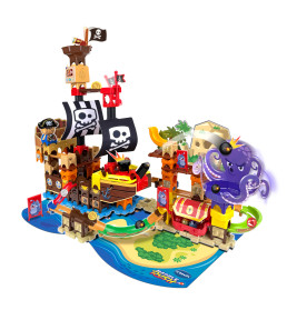 Marble Rush - Piratenschiff Set