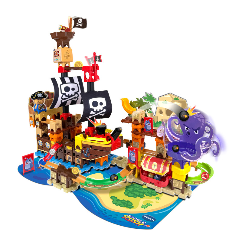 Marble Rush - Piratenschiff Set