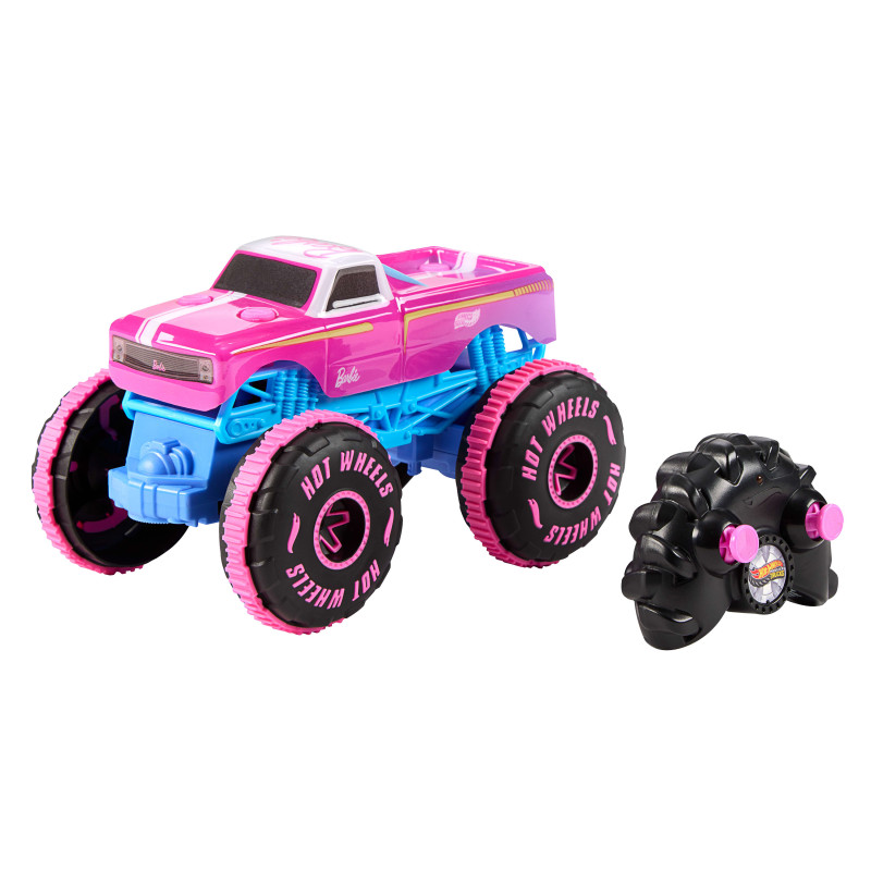 MATTEL Hot Wheels Monster Trucks Barbie R/C 1:24 – Ferngesteuerter Truck