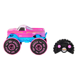 MATTEL Hot Wheels Monster Trucks Barbie R/C 1:24 – Ferngesteuerter Truck