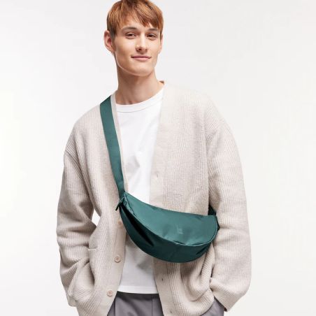 GOT BAG Moon Bag Small Monochrome Sea Teal – Kompakte Ocean Impact Umhängetasche