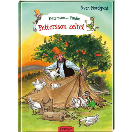 Pettersson und Findus. Pettersson zeltet
