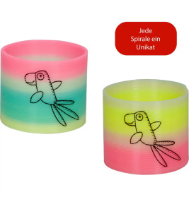 Regenbogen-Spirale