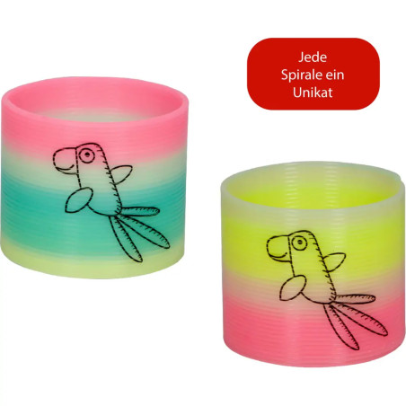 Regenbogen-Spirale