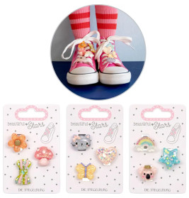 Sneaker Charms - Herz, Stern   Blume