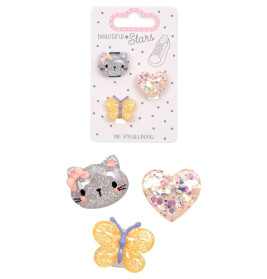 Sneaker Charms - Herz, Stern   Blume