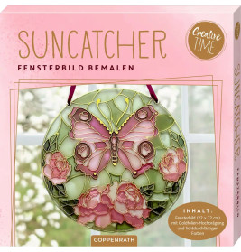 Suncatcher Fensterbild bemalen - Schmetterling