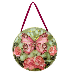 Suncatcher Fensterbild bemalen - Schmetterling