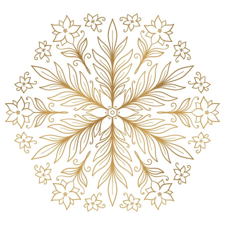 Ausmal-Glück - Goldfolien-Malblock