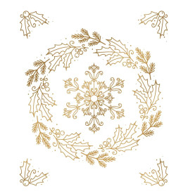 Metallic-Malen Magic Winter - Mit goldenen Motiven / Bicolor-Buntstifte: 8 Metallic-Farben