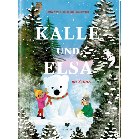 Kalle und Elsa im Schnee