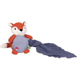 Kuscheltier mit Schnuffeltuch - Fuchs