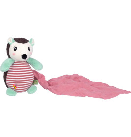 Kuscheltier mit Schnuffeltuch - Igel