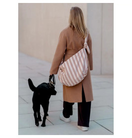 Shopper - Streifen / Beige