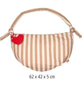 Shopper - Streifen / Beige