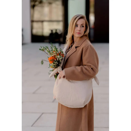 Umhängetasche - Uni / Beige