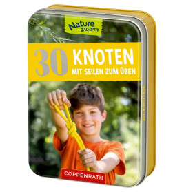 30 Knoten mit Seilen zum Üben