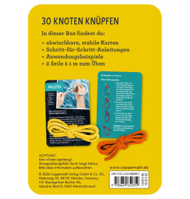 30 Knoten mit Seilen zum Üben