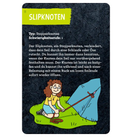 30 Knoten mit Seilen zum Üben