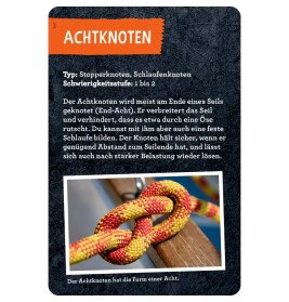 30 Knoten mit Seilen zum Üben