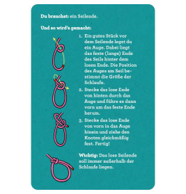 30 Knoten mit Seilen zum Üben