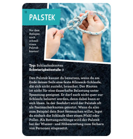 30 Knoten mit Seilen zum Üben
