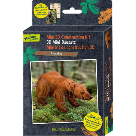 3D Mini-Bausatz - Bär