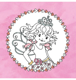 Glitzer-Malblock (Prinzessin Lillifee)