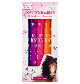 Soft-Textmarker - Pferdefreunde