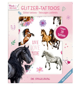 Glitzer-Tattoos